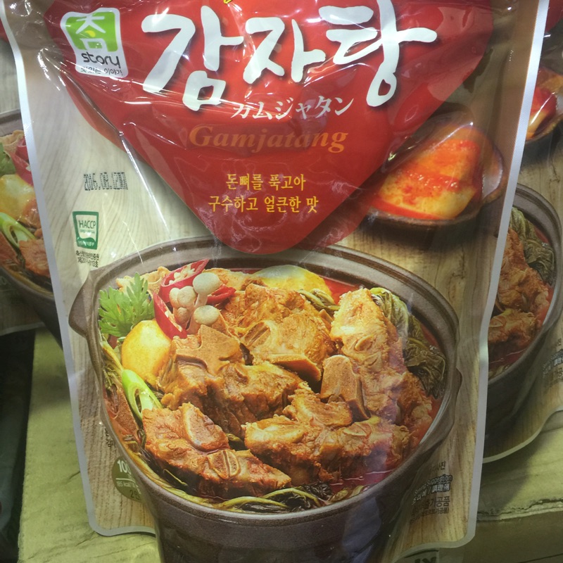 韓國代購 豬肉燉湯 現貨一箱 Vigin