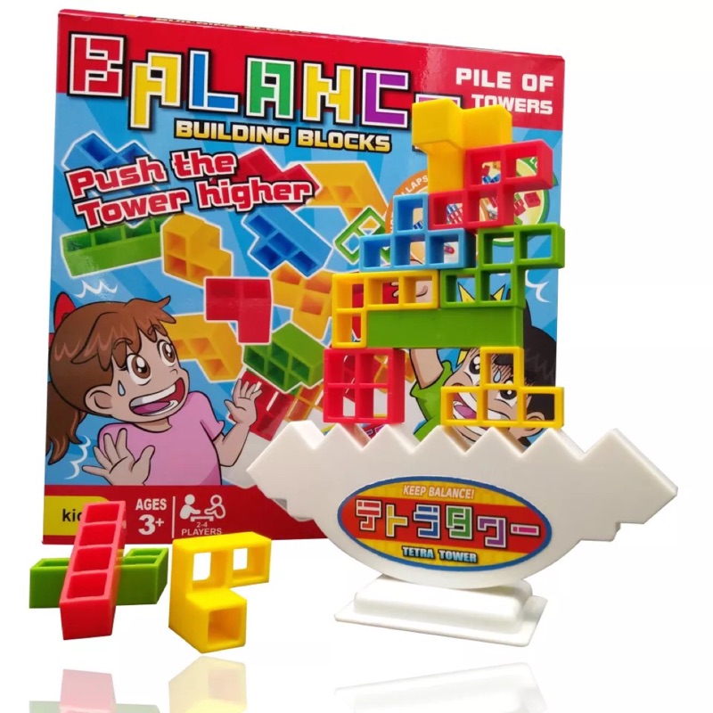 🌟解壓平衡積木 平衡遊戲 平衡積木 桌遊🌟多人桌遊 益智玩具 趣味 親子玩具 趣味積木 俄羅斯方塊