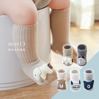 ▷現貨◁動物娃娃立體嬰兒襪 兒童立體襪 嬰兒襪子 單入 平價童裝 mori3