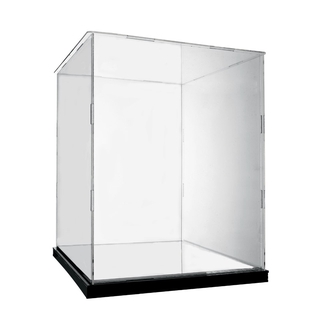 【收納盒】亞克力展示盒透明玻璃罩適用LEGO樂高編程機器人17101手辦防塵盒