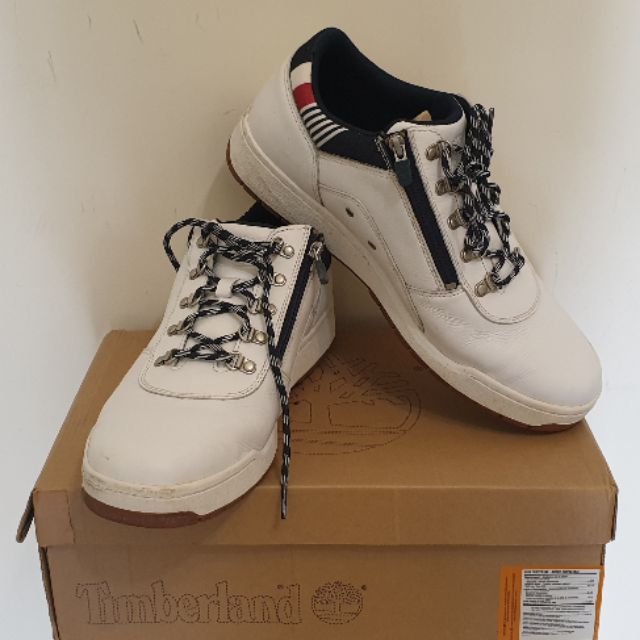 二手 - Timberland 白色 男鞋 休閒鞋 大尺寸 US12號
