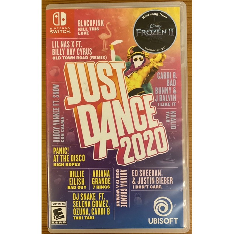 NS Switch Just Dance 舞力全開 2020 中文版（免運／二手）