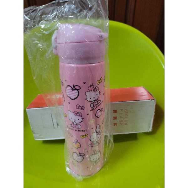 Hello Kitty/Doraemon小叮噹 500ml 304不銹鋼 彈跳保溫瓶