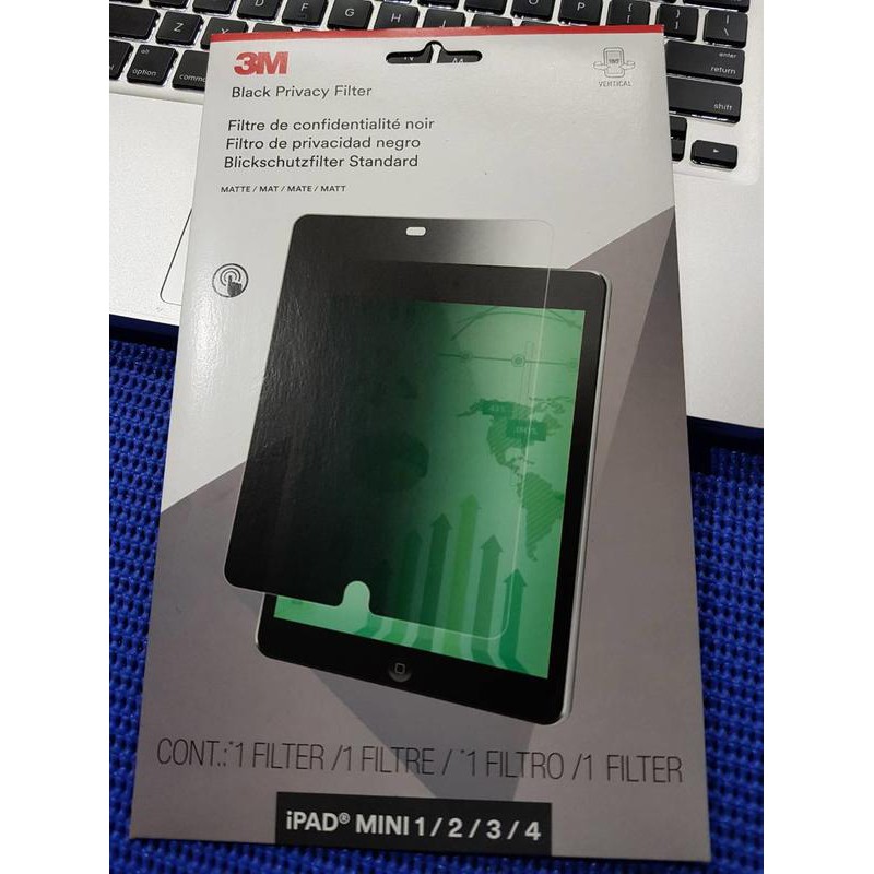 3M 平板電腦螢幕防窺膜 iPad Mini 1/2/3/4 專用 (7.9吋 直式)