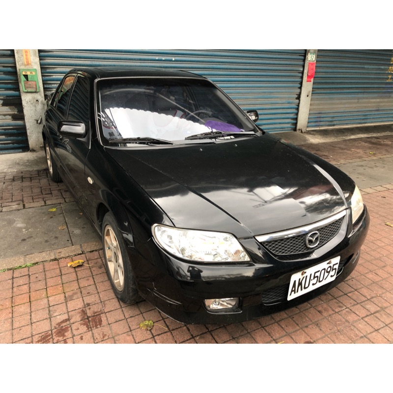 售2001年 MAZDA323 改款鷹眼 1.6 內外美 耗材更新 加選電折及天窗 0987707884 小汪