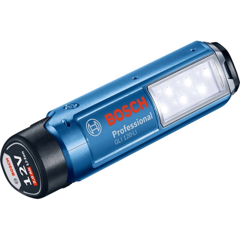 手電筒｜Bosch 博世 LED 鋰電照明燈 GLI 120-LI (含稅)