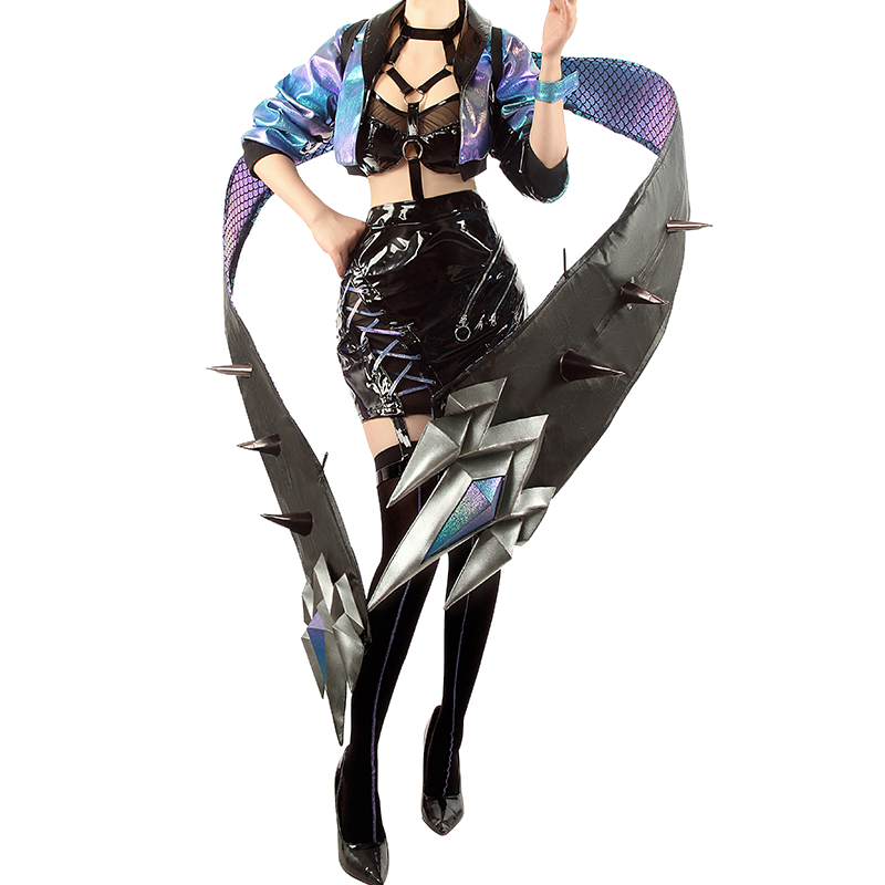 英雄聯盟lol Kda Allout女團伊芙琳寡婦cos服女舞台cosplay服裝 蝦皮購物
