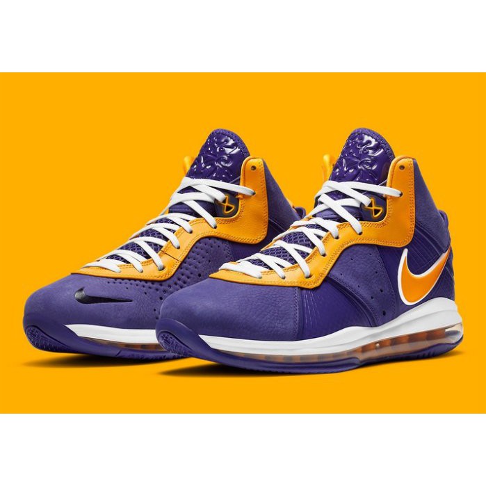 【S.M.P】Nike Lebron 8 “Lakers” 紫金 湖人 詹姆斯 籃球鞋 DC8380-500