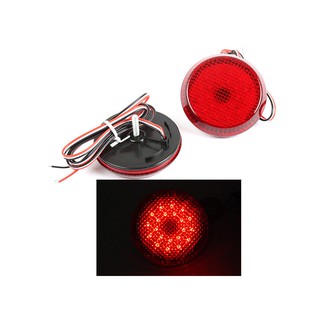 TOYOTA 豐田 Sienna SE Corolla Scion iQ xB 適用 LED後保桿燈 (紅色燈殼)
