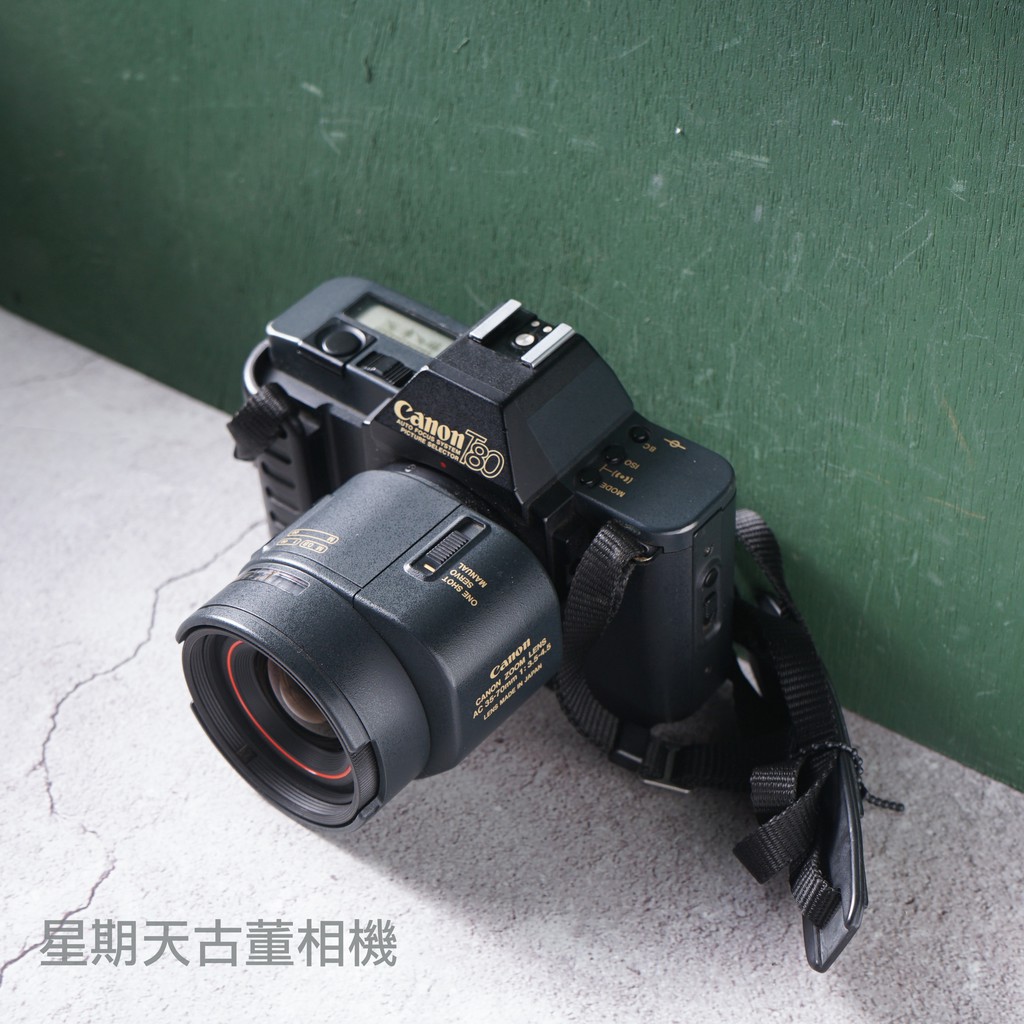 【星期天古董相機】CANON T80 + 35-70mm F3.5-4.5 底片單眼相機 SLR