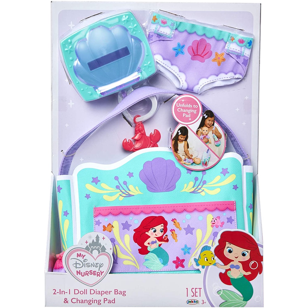 預購❤️正版❤️ 美國迪士尼 Ariel 小美人魚 娃娃衣服 包包 扮家家酒玩具 配件 愛麗兒 娃娃