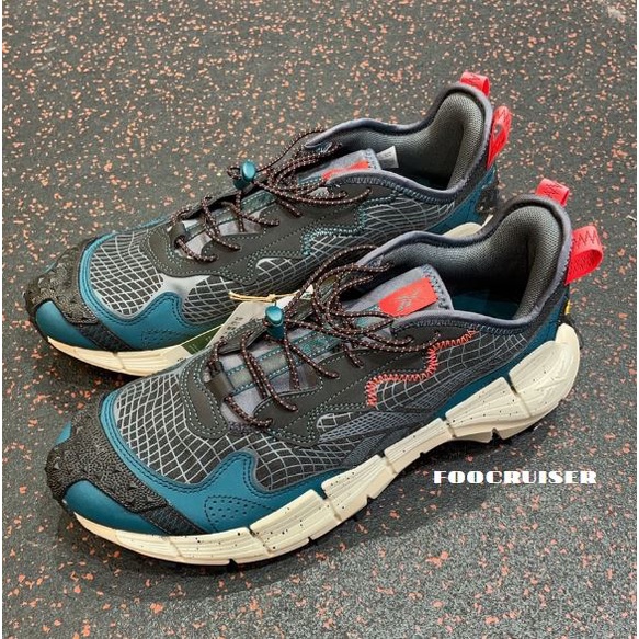 REEBOK ZIG KINETICA II EDGE VIBRAM 男鞋 越野 休閒鞋 H00114 H00115