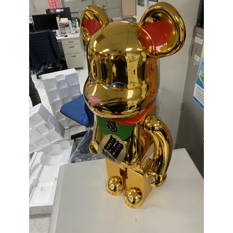 Be Rbrick 招財貓二代瞇眼1000 蝦皮購物