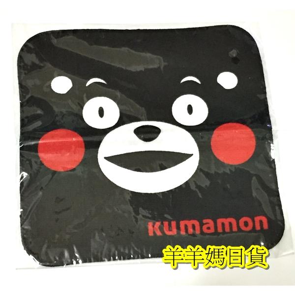 日本帶回 超可愛Kumamon 熊本熊毛巾/ 小方巾【羊羊媽日貨♥】