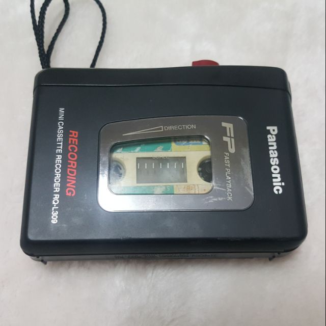 Panasonic RQ-L309"卡帶式錄/放音機隨身聽 古董 收藏 卡式 國際牌 錄音機