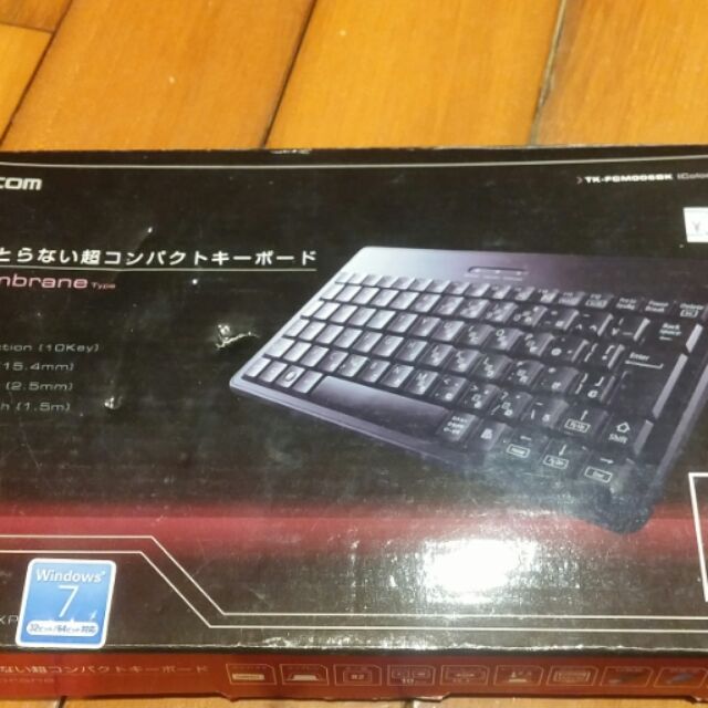 ELECOM 日本 迷你鍵盤(日文刻印)