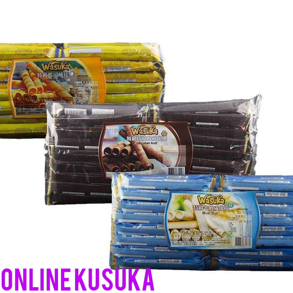 WASUKA ROLL 50PCS CHEESE COKLAT MILK