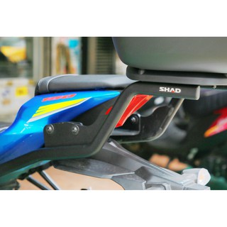 兩輪轎車の家 SUZUKI GSX-S150 / GSX-R150 GSX 小阿魯 夏德 SHAD 後架 後箱架 漢堡架
