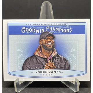 LeBRON JAMES 籃球卡 2019 UD GOODWIN CHAMPIONS #100 湖人隊 喇叭詹 詹皇