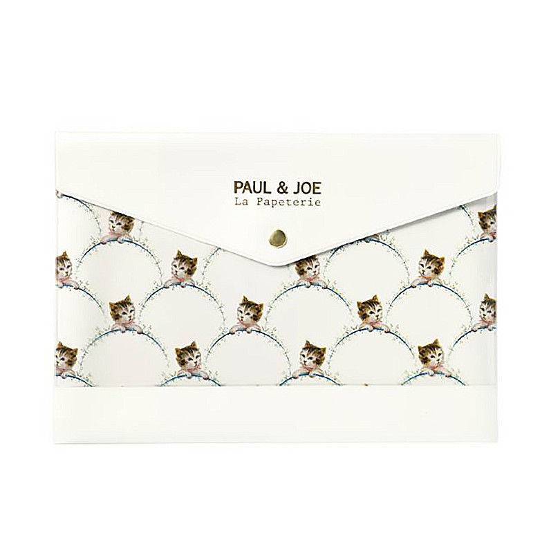 PAUL & JOE La Papeterie 收納袋 A5/ Cat 誠品