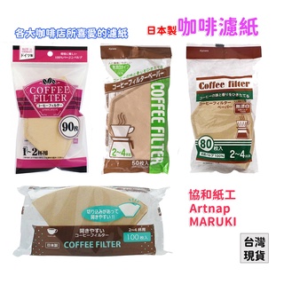 「現貨供應中」日本MARUKI 無漂白咖啡濾紙 錐型濾紙 咖啡過濾紙 日本製濾紙 咖啡 手沖 咖啡濾紙 濾紙
