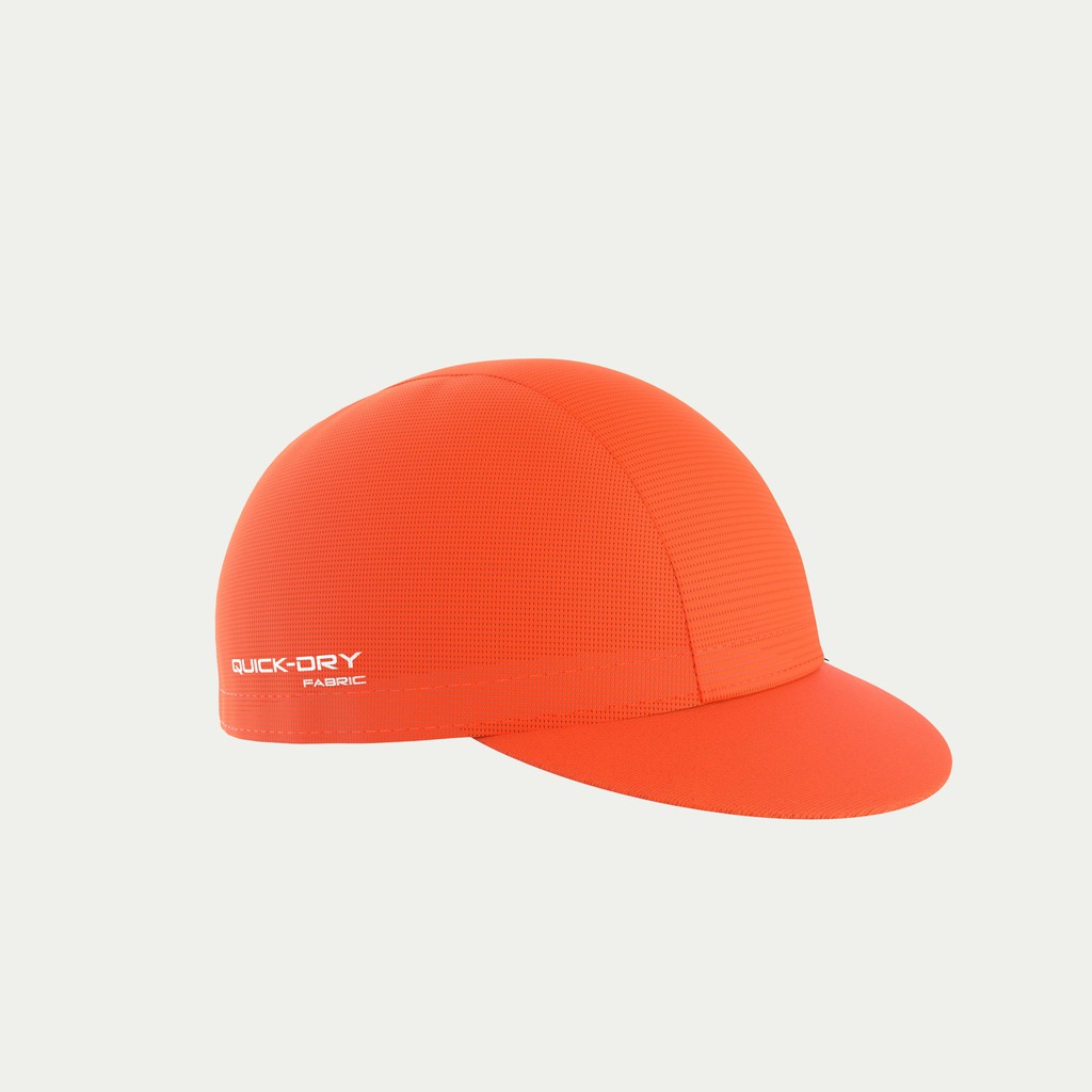 [SIMNA BIKE] KPLUS QUICK DRY CAPS 透氣涼感自行車小帽/布帽 - 亮橘