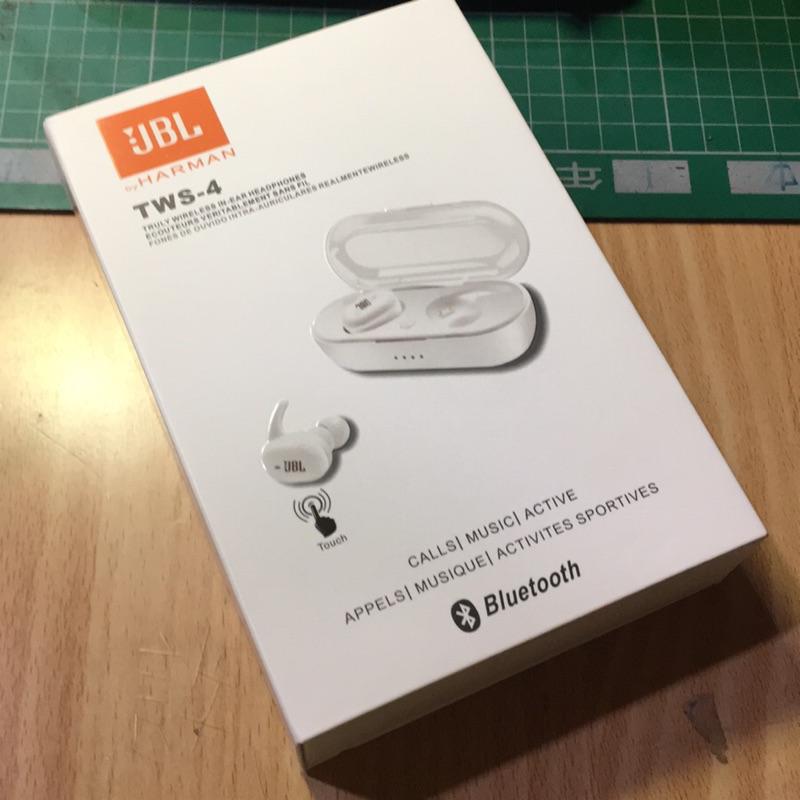 JBL 耳機 JBL TWS-4 無線藍牙耳機 無線耳機 藍牙5.0 觸控式藍牙耳機 娃娃機商品