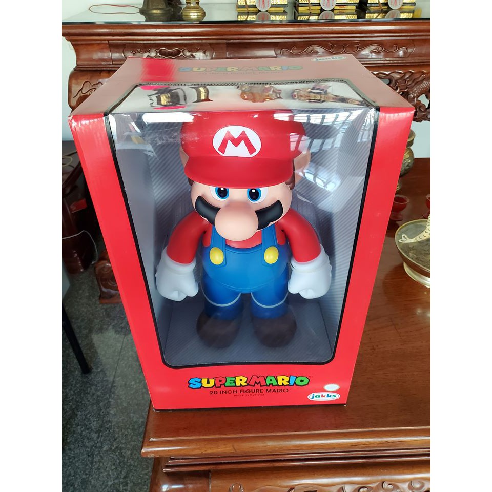 現貨 正版 代理 JAKKS Nintendo 超級 瑪利歐 兄弟 20吋 馬力歐 吉祥物 工人 任天堂 Mario