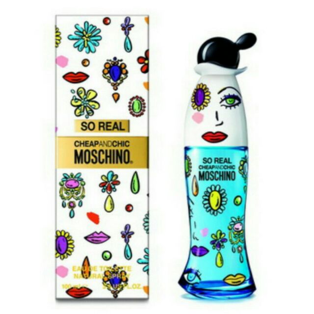 Moschino SO REAL 奧莉薇女性淡香水/1瓶/100ml-公司正貨