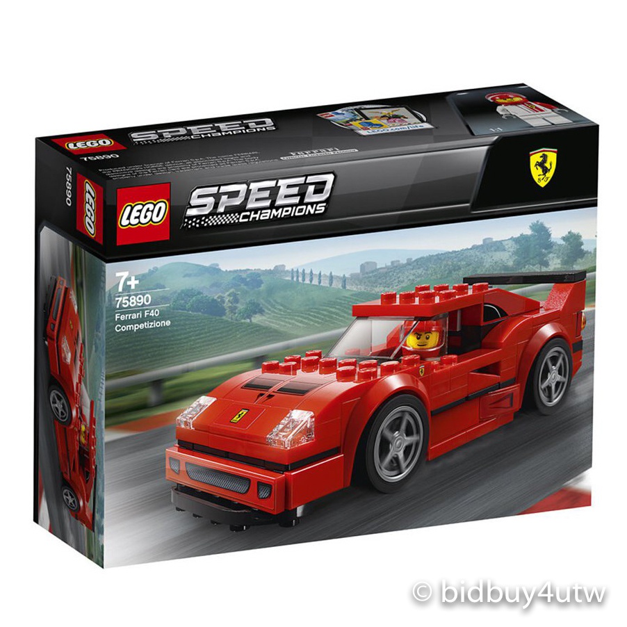 LEGO 75890 法拉利 F40 Competizione 賽車系列【必買站】樂高盒組