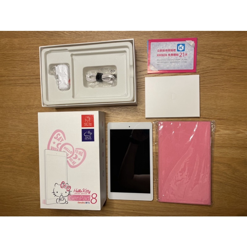 捷元 GenPad 8 Hello Kitty限量版 Windows 平板電腦 (日本三麗鷗原廠授權)