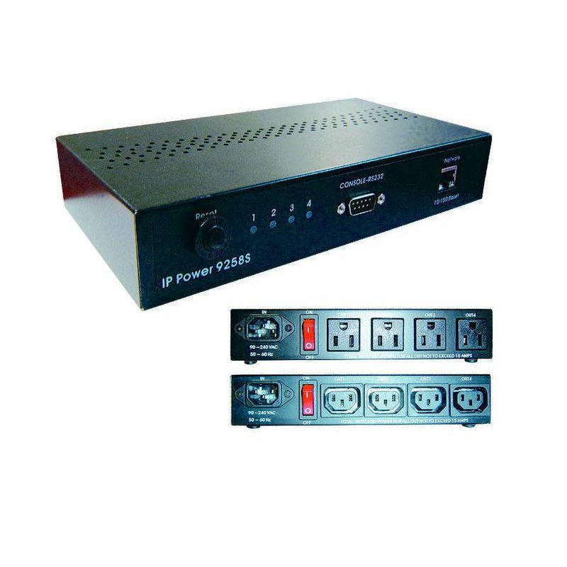 【全新盒裝】網路 IP電源控制器 IP Power 9258 4 port - 9258T 9258-T 9258TS