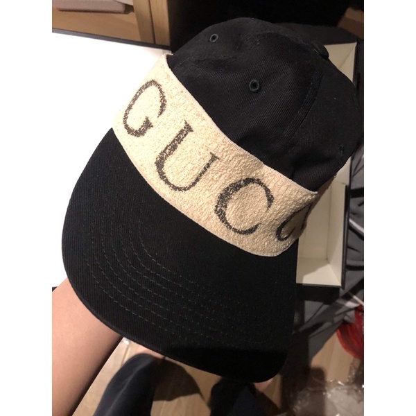 Gucci針織棒球帽