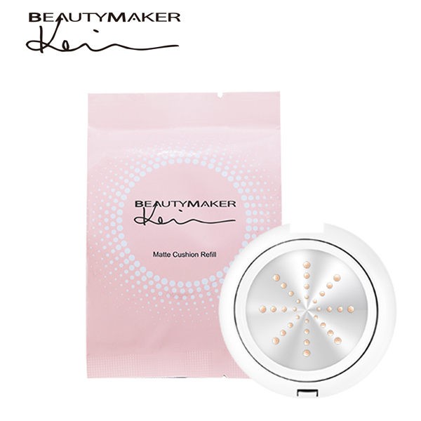 BeautyMaker 零油光晶漾持妝氣墊粉餅-自然【補充蕊 不含粉盒】