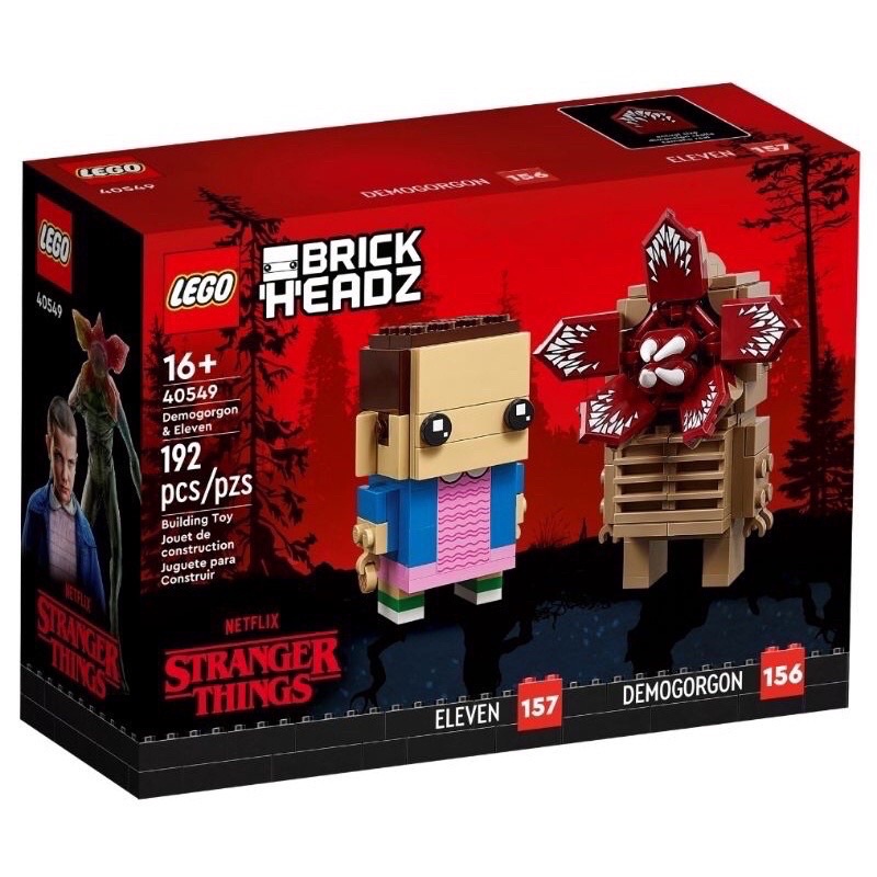 ®️樂高 LEGO®︎ 40549 BrickHeadz 怪奇物語 Demogorgon &amp; Eleven