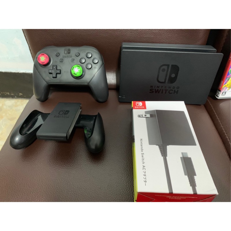 Switch 周邊商品 原廠 電視座 TV座 HDMI 手把座 充電器 主機