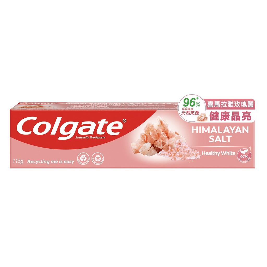 Colgate高露潔 自然之萃健康晶亮牙膏115g