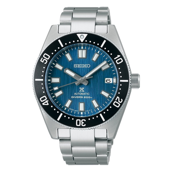 SEIKO Prospex 黑標 廣告款 冰川刻紋面藍水鬼 機械錶42mm (SPB297J1/6R35-01V0B)