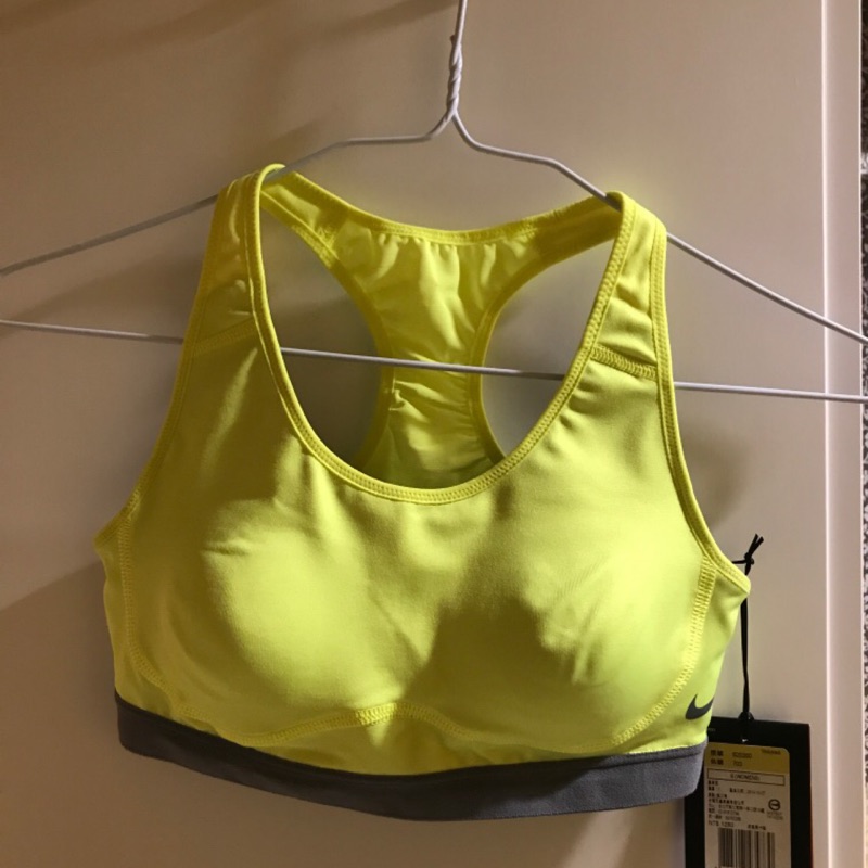 Nike 螢光黃 螢光綠 運動背心 運動內衣 全新