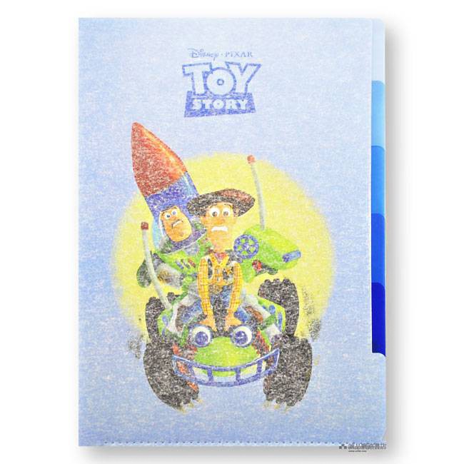 sun-star Disney Clear File 5 Pocket/ Toy Story 文件夾 誠品