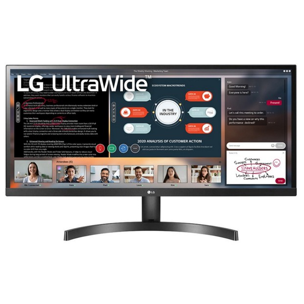 LG 34吋21:9 HDR多工電競螢幕 (34WL500-B)