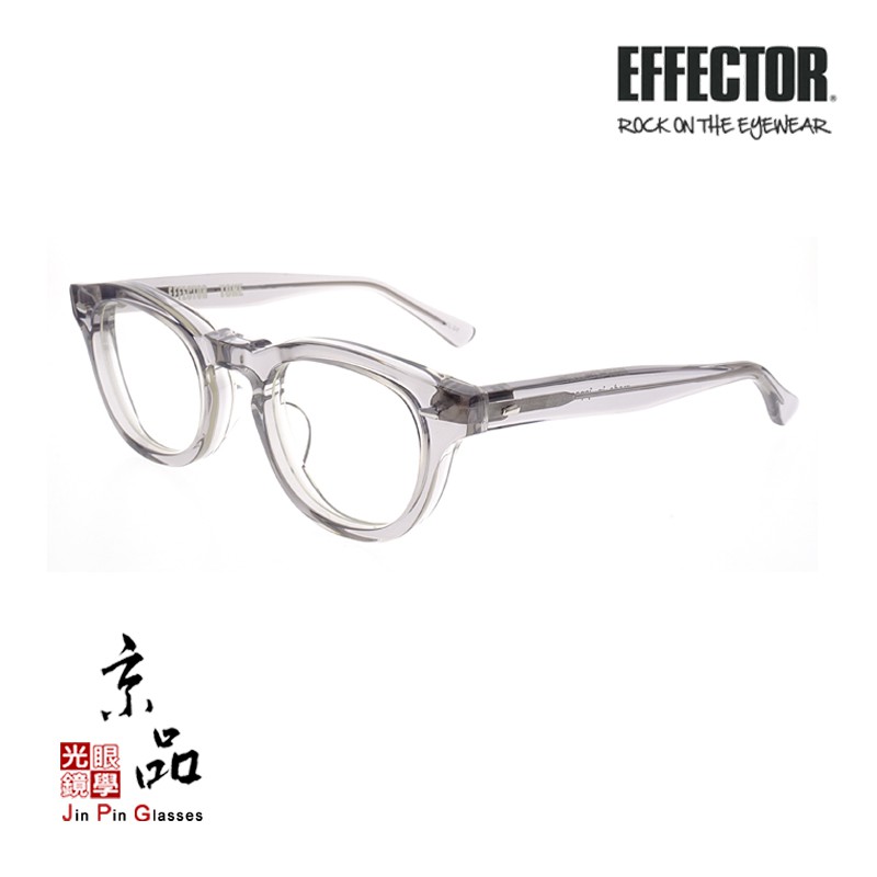 【EFFECTOR】TONE CLGY 透明灰色 2021新款 伊菲特 日本手工眼鏡 眼鏡 JPG 京品眼鏡
