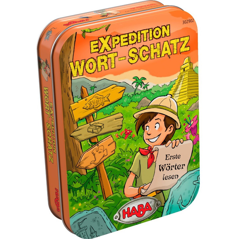 德文歷險記（HABA 德國桌遊－ EXPEDITION WORT-SCHATZ）