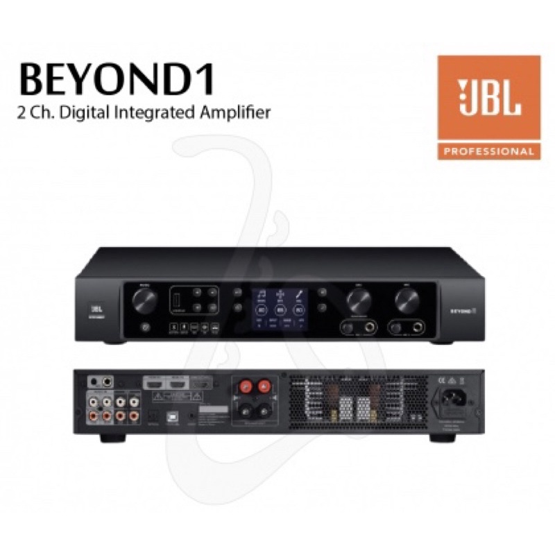 二手 JBL beyond 1卡拉ok KTV 180W擴大機 整合前級回音效果器 支援 藍芽 HDMI USB 遙控器