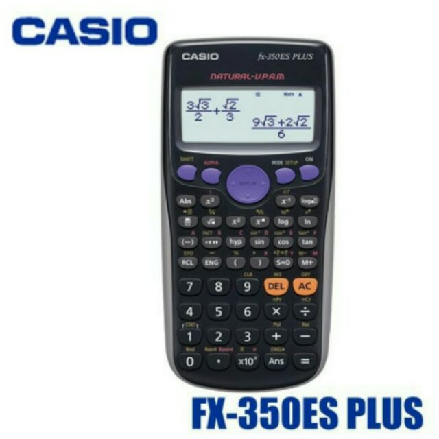 卡西歐 CASIO 工程用計算機(FX-350ES PLUS)