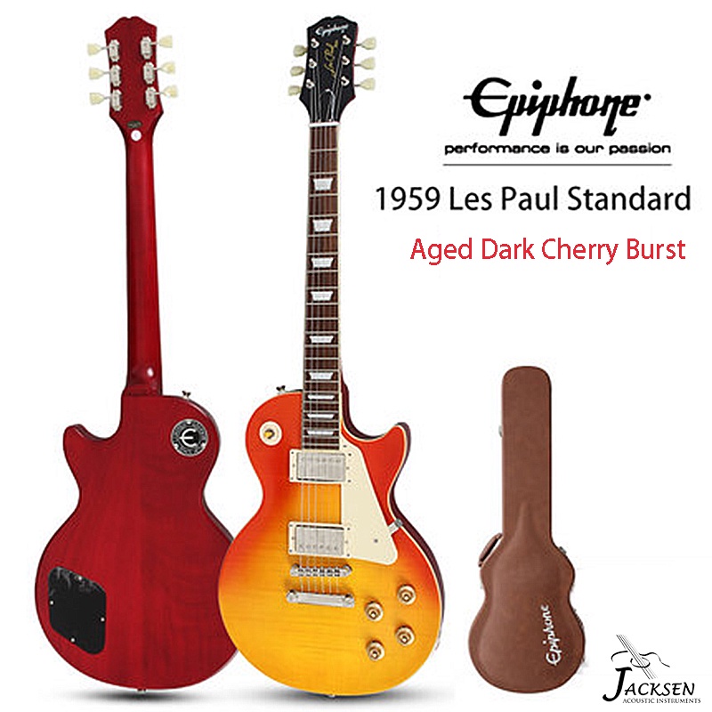 ★傑克森樂器★EPIPHONE1959Standard Aged Dark Burst新款電吉他附贈原廠硬盒 免運零利率