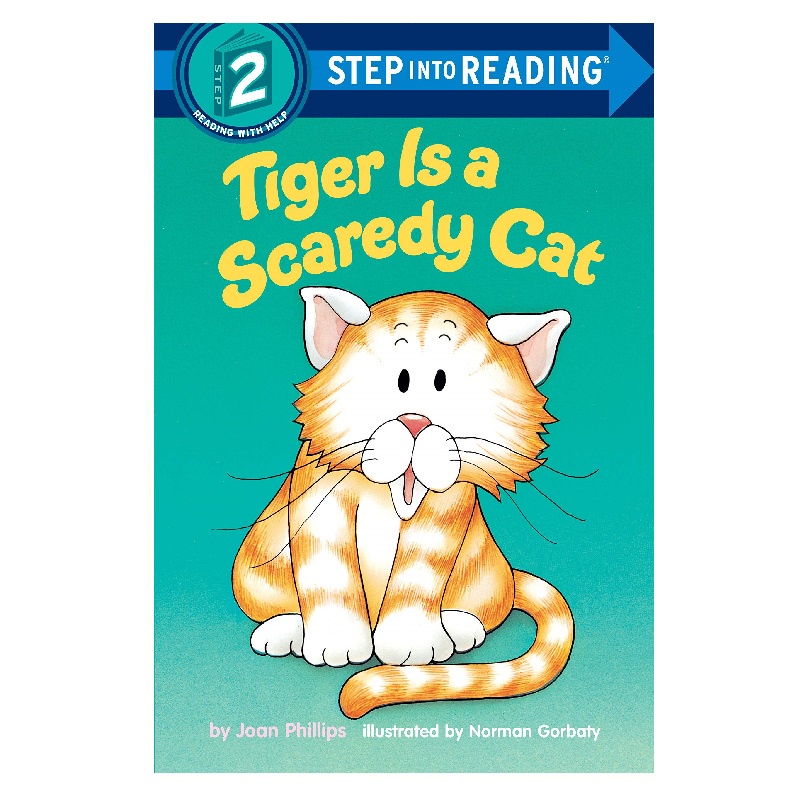Step into Reading Step 2: Tiger Is a Scaredy Cat 兒童英文讀本