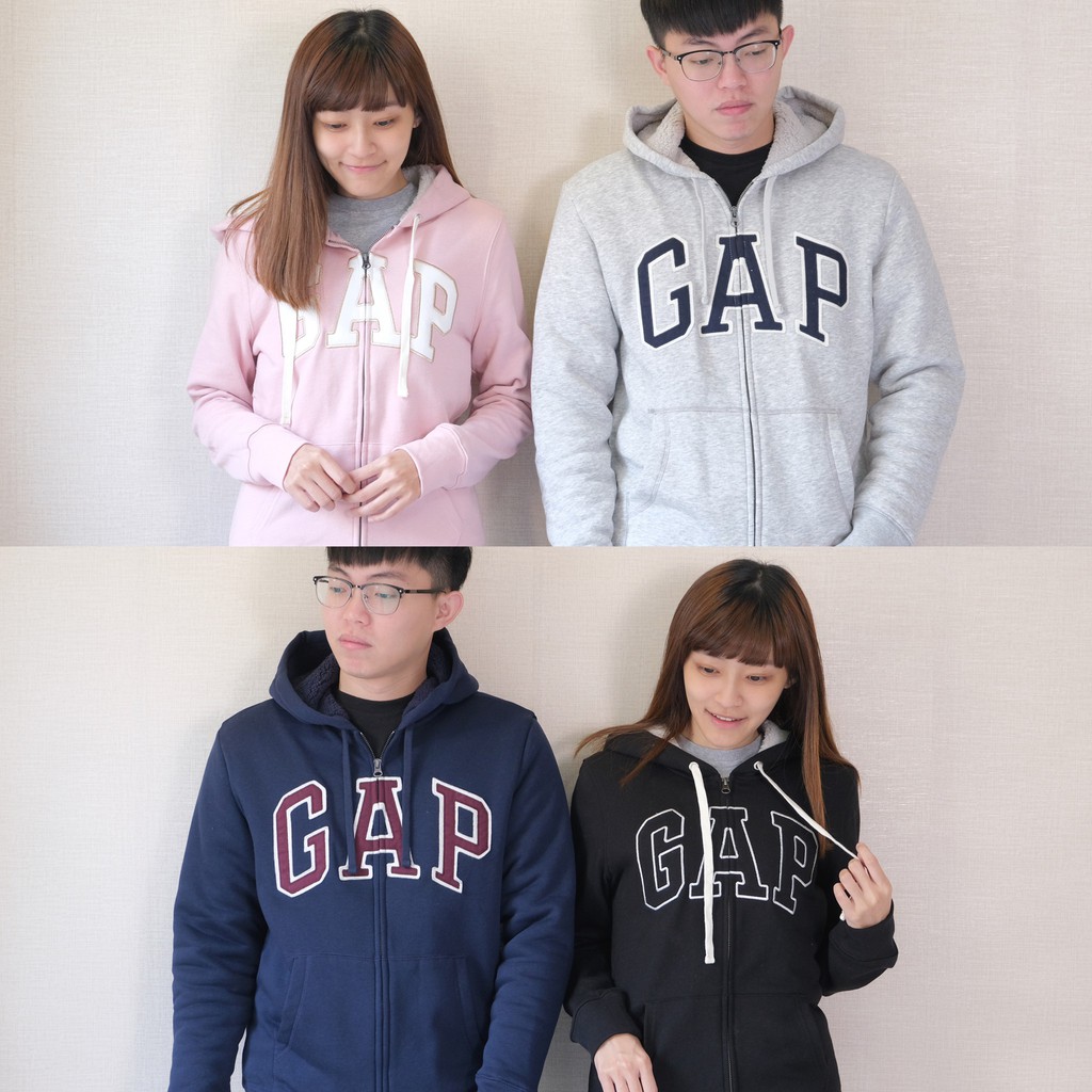 【Ayllon】GAP 男版 女版 內裡羔羊毛 (厚款) 連帽外套 情侶裝 正品 現貨 代購