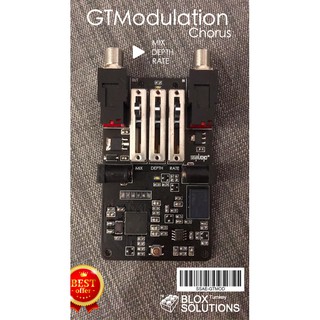 電吉他效果器Chorus 三引數MIX DEPTH RATE 美國GuitarCityCenter Customshop