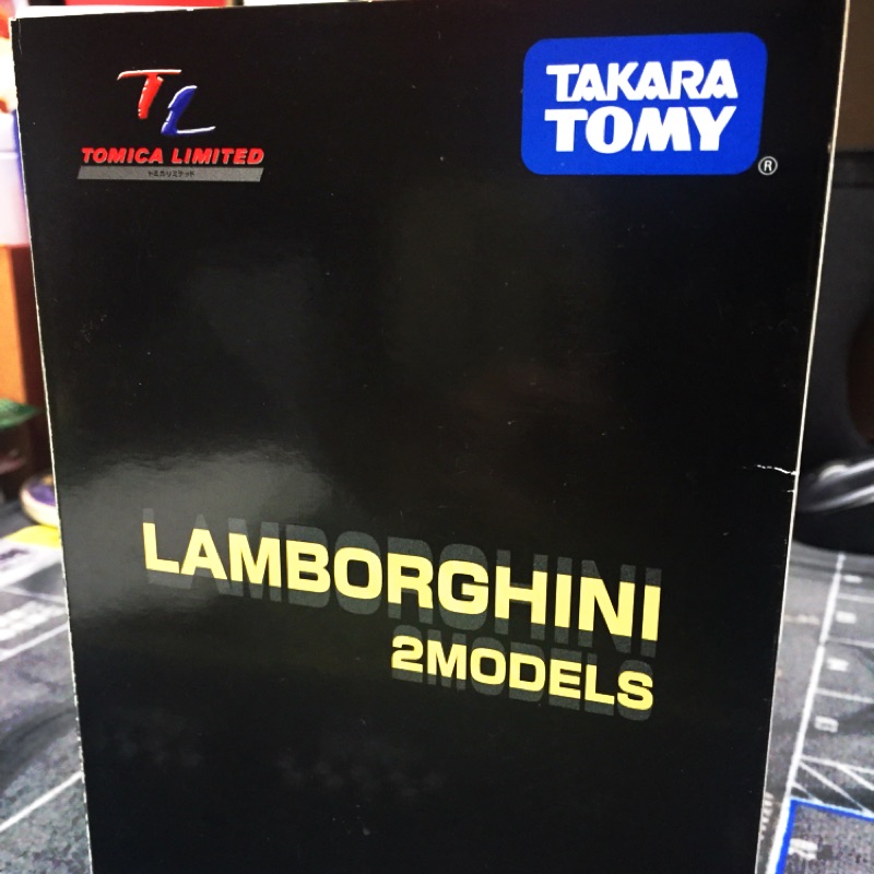 Tomica Limited (Takara Tomy) 多美 TLV 絕版 Lamborghini 藍寶堅尼 黑白限定